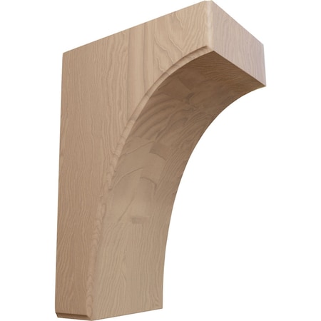 Ekena Millwork 5 1/4"W x 8"D x 12"H Clarksville Bracket, Mahogany BKTW05X08X12CVGM